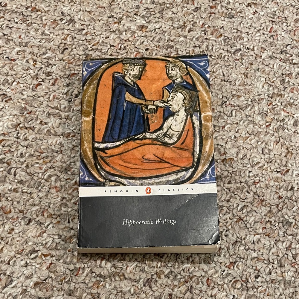 3 for $18 Hippocratic Writings